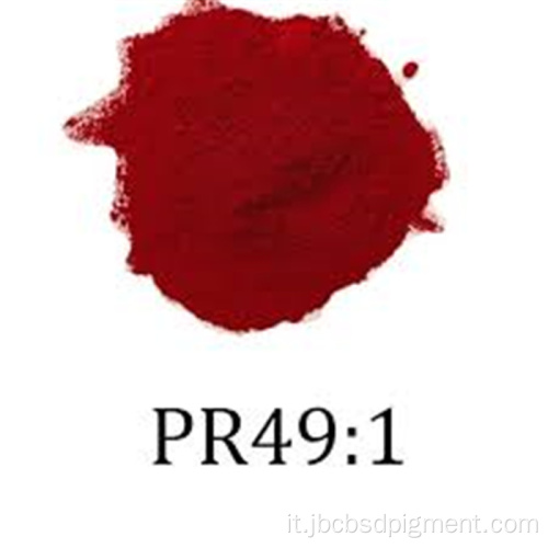 CI Pigment Red 49: 1 per inchiostro